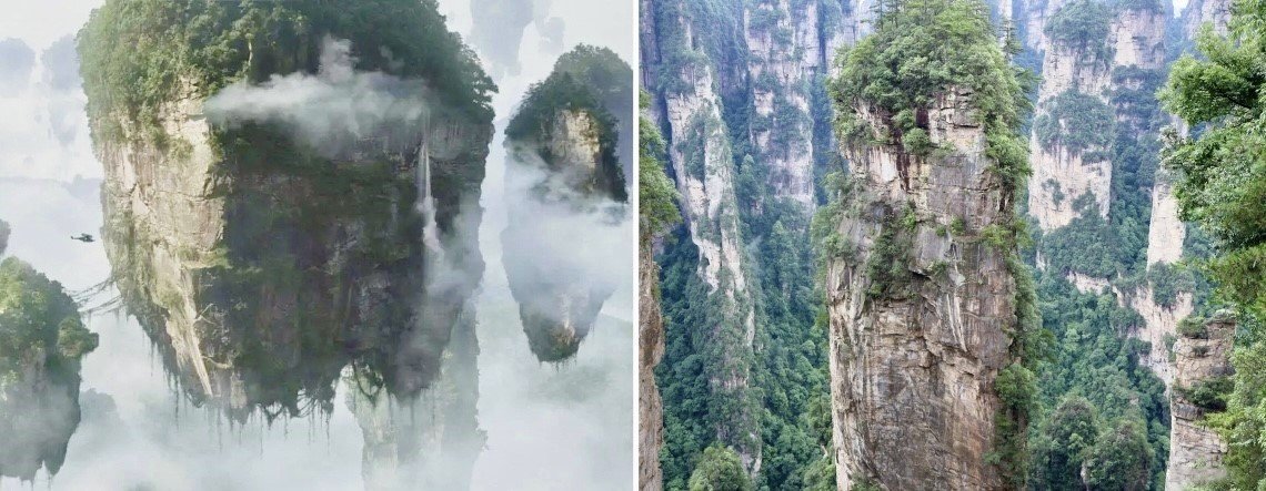 Montañas Avatar En Zhangjiajie: Cómo visitar las “montañas flotantes” de China (mejores miradores + recorridos)