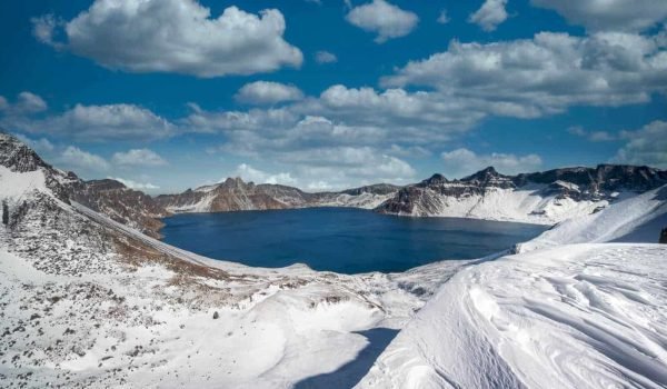 Heavenly Lake- the highest volcanic lake, near Harbin, China