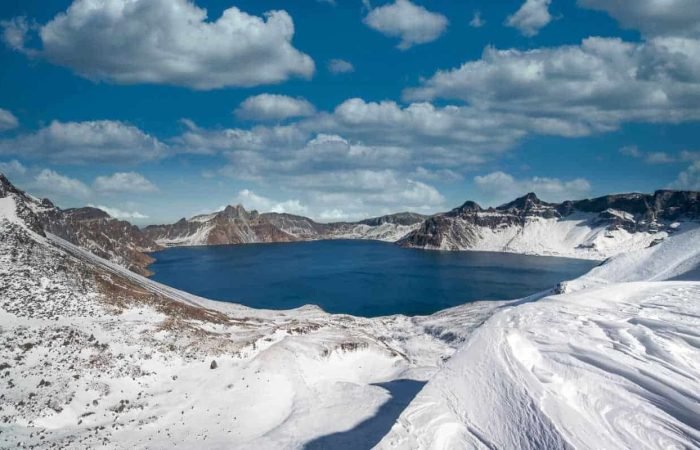 Heavenly Lake- the highest volcanic lake, near Harbin, China